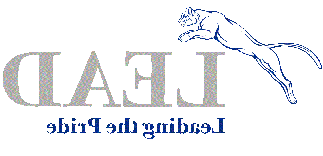 Lead logo (cougar leaping over lead)